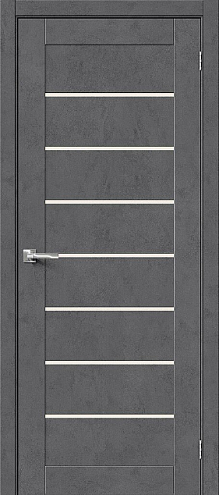 Дверь Браво 22 Slate Art стекло Magic Fog 2000х800: фотография 1