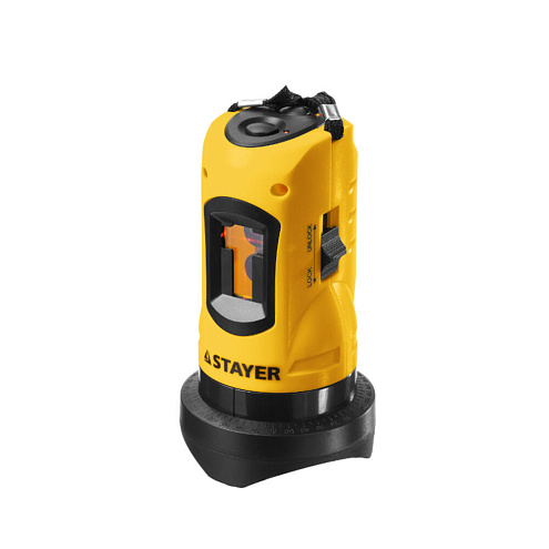 Линейный лазерный нивелир "SLL-2" дальность 10м, штатив 120см, кейс, STAYER: фотография 1