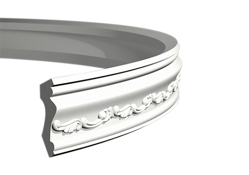 Карниз 1.50.192flex размеры 70х40х2000 мм: фотография 1