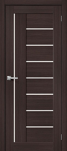 Дверь Браво 29 Wenge Melinga стекло Magic Fog 2000х600: фотография 1