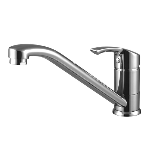 LM1104C "плюс Страйк" Смеситель для кухни с поворотным изливом, хром: фотография 1