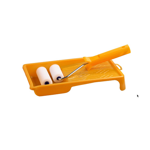 Набор STAYER валик-мини "ПОРОЛОН" с ванночкой, 50мм: фотография 1