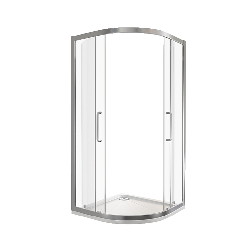 Душевой уголок NEO R-80-С-CH: фотография 1