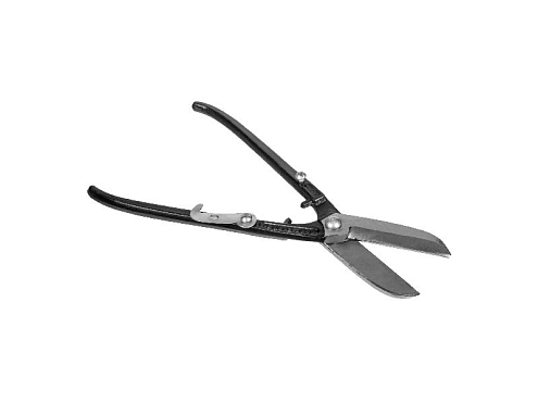 Ножницы по металлу, 200мм, прямой рез, инструментальная сталь, РемоКолор: фотография 1