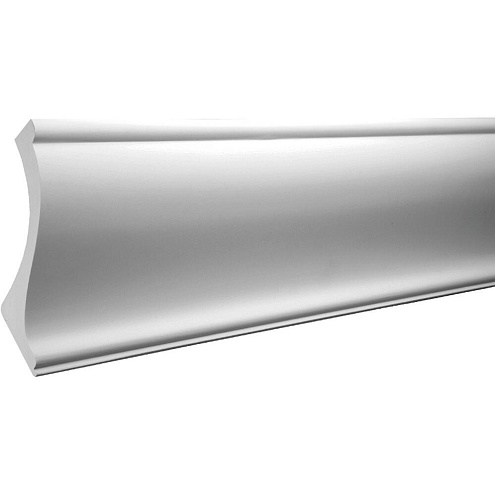 Карниз 1.50.222 для скрытого освещения размеры 166х164х2000 мм: фотография 1