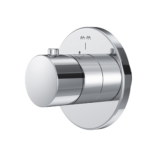 F0800200 Запирающий вентиль, монтируемый в стену, хром, шт.: фотография 1