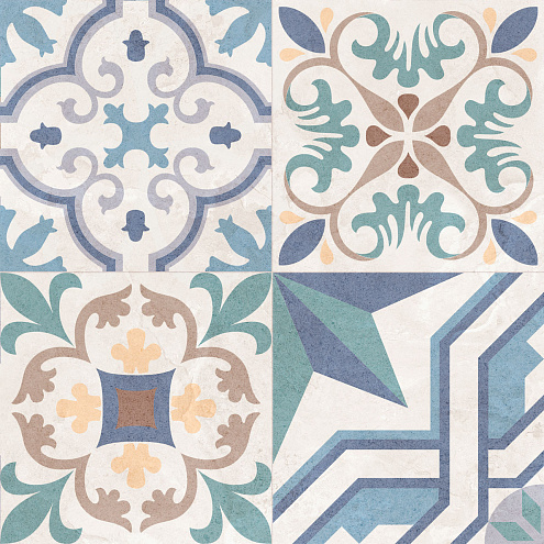 Керамогранит 41,2x41,2 Topaz синий GT235VG : фотография 1