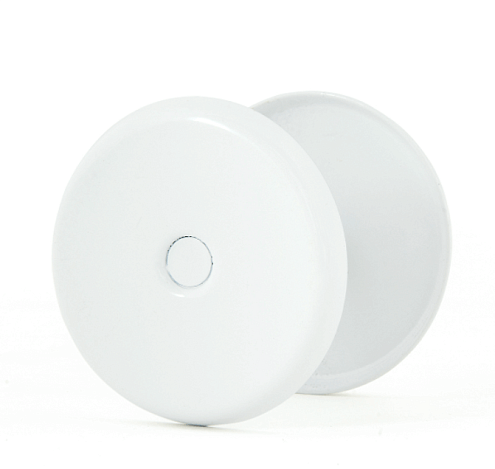 Заглушка замка для финских дверей E 004 WW "Фабрика замков" белый: фотография 1