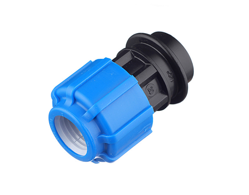 Муфта переходная ПЭ 20х1/2" внутренняя резьба  обжимная ТПК-Аква: фотография 1