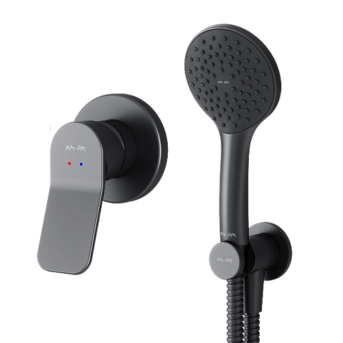 FB85A2H002 X-Joy, набор: см-ль д/душа, душевой набор ( ручн.душ 110 мм, 1 режим), шланговое присоеди: фотография 1