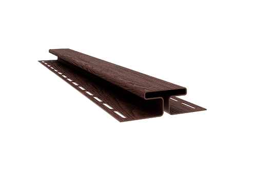 Н профиль соединительный Технониколь, Орех 3м: фотография 1