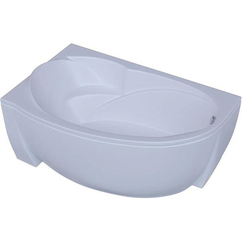 Акриловая ванна Aquatek Бетта 150x95 асимметричная, левая, с каркасом и экраном, без гидромассажа: фотография 1