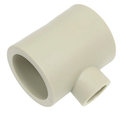 Тройник переходный 40x20x40 TR-TB серый Tebo: фотография 1