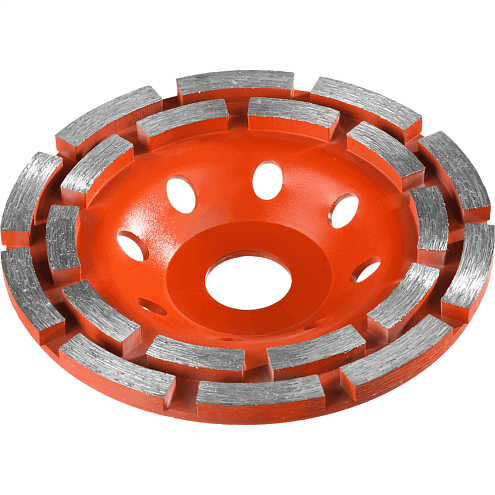 Чашка алмазная "Двухрядная" 125мм, ЗУБР: фотография 1