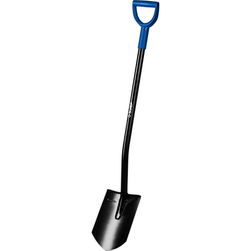 Лопата Зубр "Артель", штыковая, стальной черенок, с рукояткой, 1200мм: фотография 1