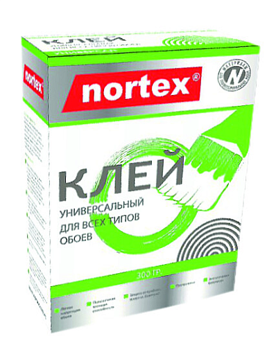 Клей для обоев "Nortex" Универсал 300гр 35-45м²: фотография 1