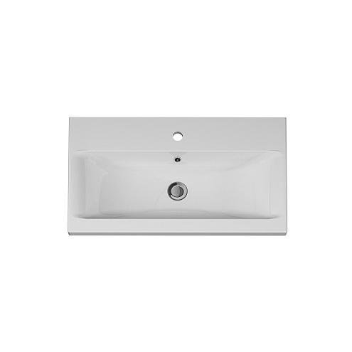 Раковина мебельная 75 AM.PM Gem M90WCC0752WG белая встраиваемая: фотография 1