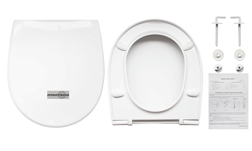 Сиденье ID 01 001C Cамарское микролифт для унитазов Волга, Кама, Самарский(КОМФ), Classic (SLuxe): фотография 1