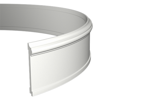 Молдинг 1.51.381flex размеры 193х24х2000 мм: фотография 1