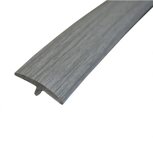 Гибкий порог SmartProfile BR в комплекте с монтажной планкой  410 Дуб грац 3м: фотография 1