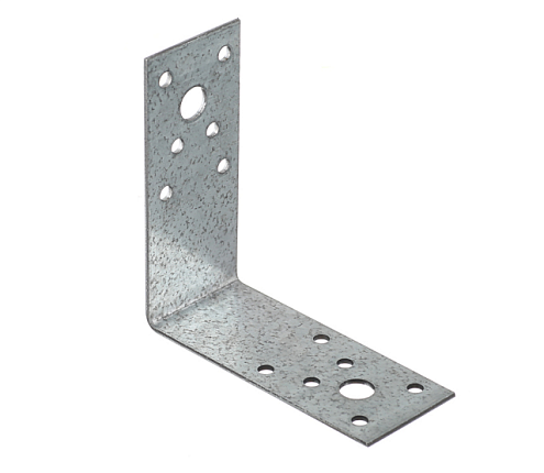 Уголок крепежный цинк 90х90х40х1,5мм: фотография 1