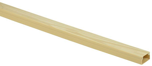 Кабель-канал 12х12 L2000 ECOLINE сосна IEK CKK11-012-012-1-K34: фотография 1