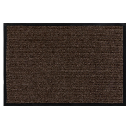 Коврик влаговпитывающий "Трин"  0,4х0,6м коричневый: фотография 1