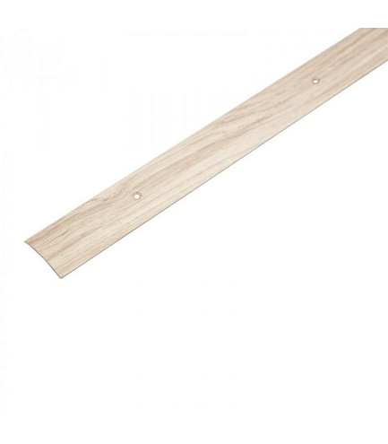 Порог стык  универсальный 28мм 1,8м дуб жемчужный: фотография 1