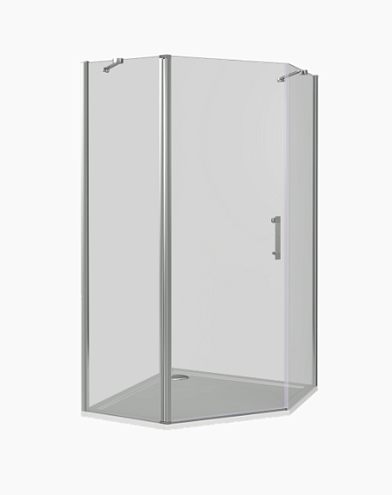 Душевой уголок MOKKA PNT-100-C-WE: фотография 1