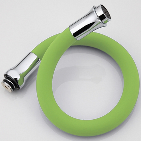 Излив для см кухня ГИБКИЙ FRAP F7251 зеленый  (для смес F4353): фотография 1