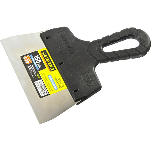 Шпатель "PROFESSIONAL" фасадный нержавеющий,150мм, STAYER: фотография 1