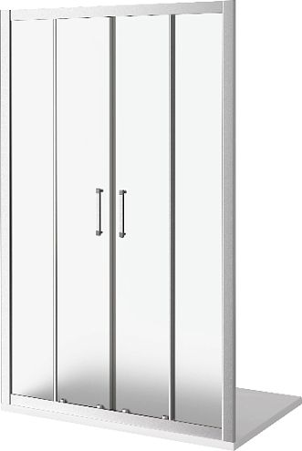 Душевое ограждение LATTE WTW-TD-170-G-WE: фотография 1