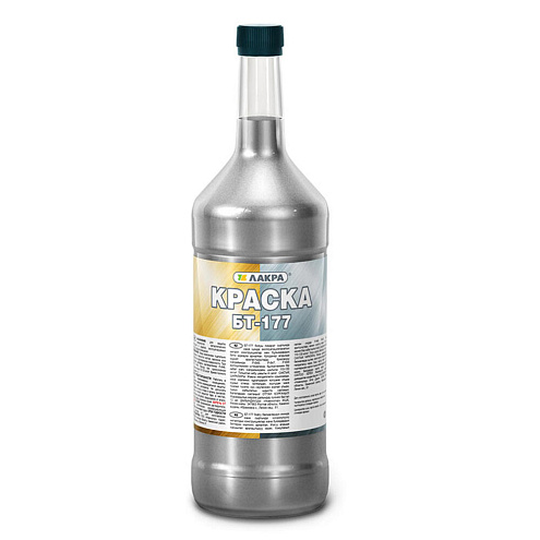 Краска БТ-177 Серебрянка, 0,5л : фотография 1