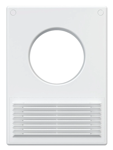 Вентиляционная решетка 1825РУ12,5Ф фланец D125/60х120 разъемная ERA: фотография 1