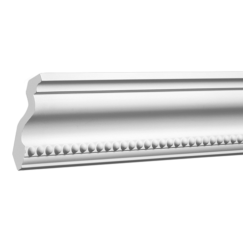 Карниз 1.50.216 для скрытого освещения размеры 75х67х2000 мм: фотография 1