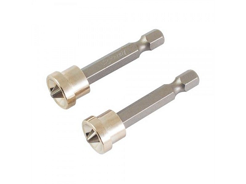 Биты с ограничителем 1/4", PH2, для работ по ГКЛ, 2шт: фотография 1