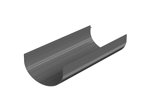 Желоб водосточный Технониколь Оптима 120/80 серый 3м: фотография 1