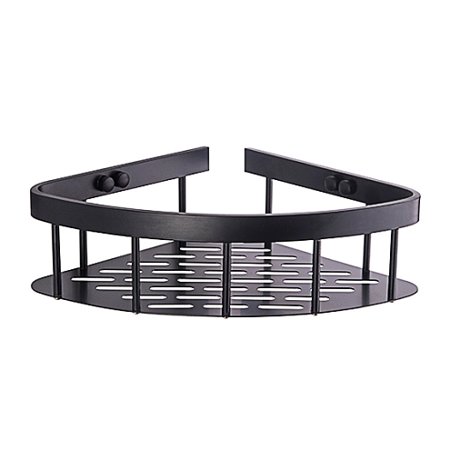 Полка угловая 5507-1/L черный: фотография 1