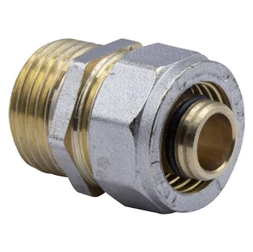 Патрубок цанга-штуцер 16x1/2": фотография 1