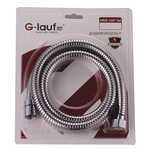 Шланг душевой 175см имп/кон Glauf URG-1207 : фотография 1
