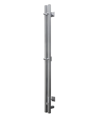 Полотенцесушитель Mixline Moon Quadro Matt Сhrome 120/10 таймер, 237 Вт, электрический: фотография 1