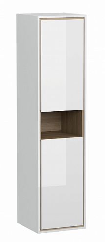 Пенал подвесной LOUNA 35 универсальный белый: фотография 1