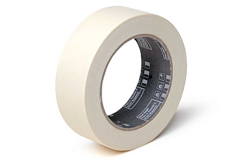 Малярная клейкая лента 36мм х 50м, 120мкм, термостойкая до 60С, белая ColorExpert: фотография 1