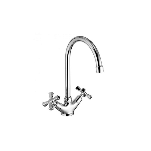 LM2505C "Бенефит" Смеситель для кухни с поворотным изливом, хром: фотография 1