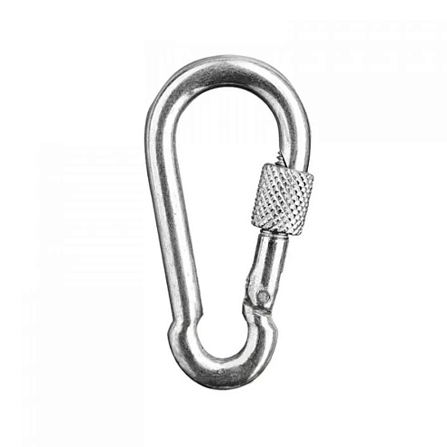 Карабин с предохранительной гайкой  4мм "Fixbox": фотография 1