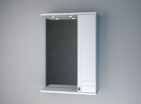 Зеркало Рига 55 арт.04 электрика, правое : фотография 1