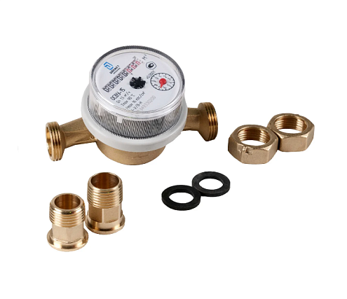 Счетчик воды Декаст ОСВУ-15, с кмч с ОК: фотография 1