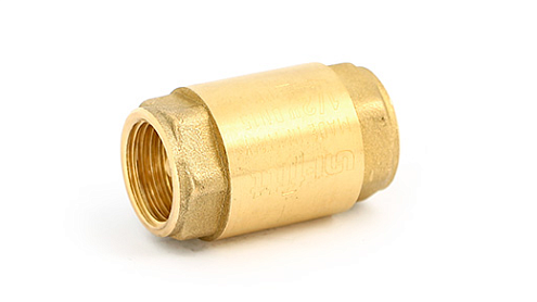 Клапан обратный 1 1/4" пружинный с металлическим затвором Uni-fitt : фотография 1