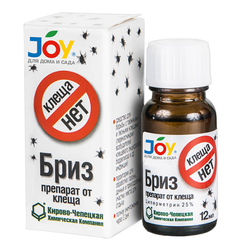Средство от клещей JOY Бриз "Клеща нет" 12мл: фотография 1