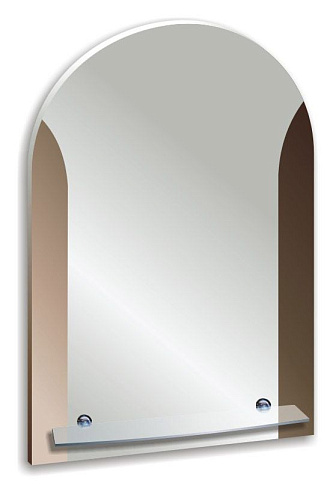 Зеркало "Готик" 500х700 крепеж в комплекте: фотография 1